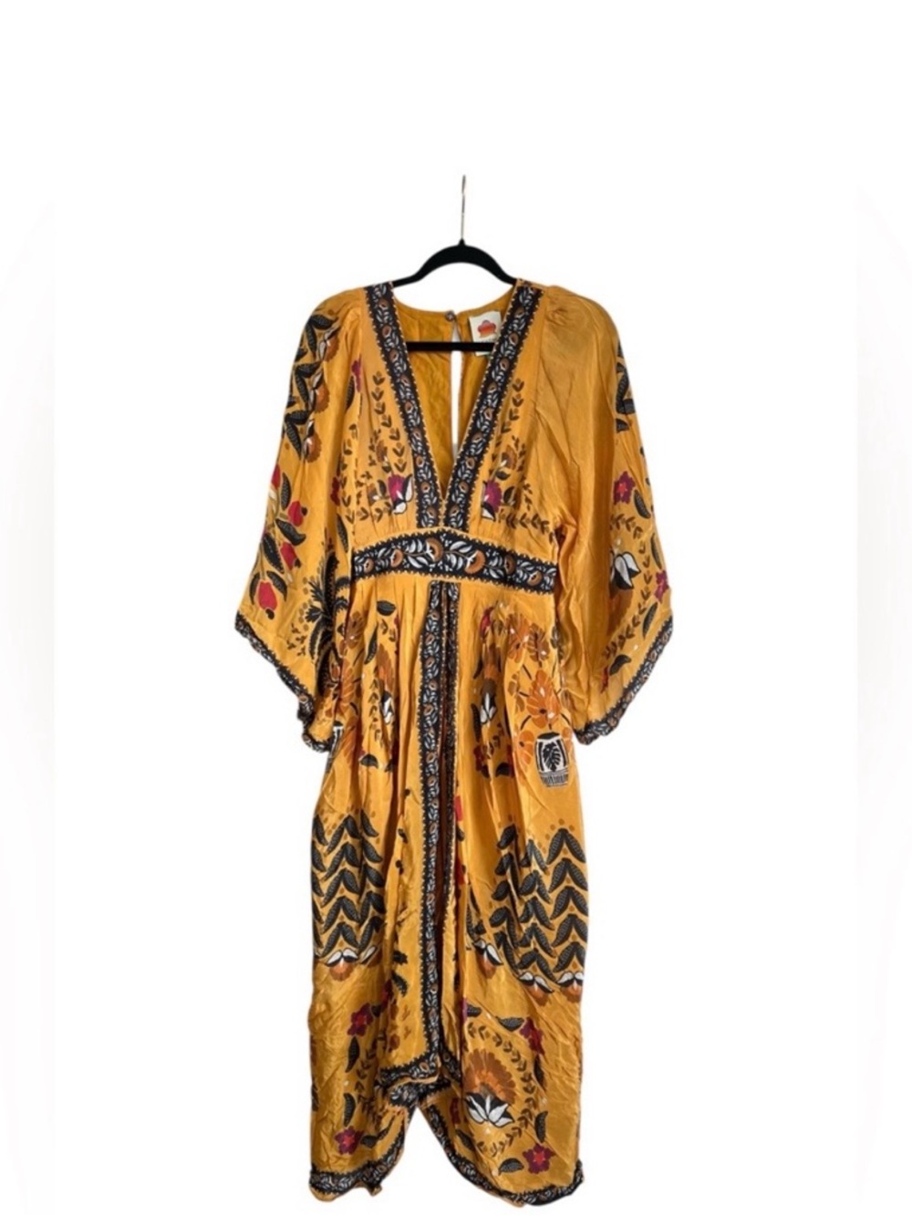 FARM Rio Tropical Print Caftan Dress